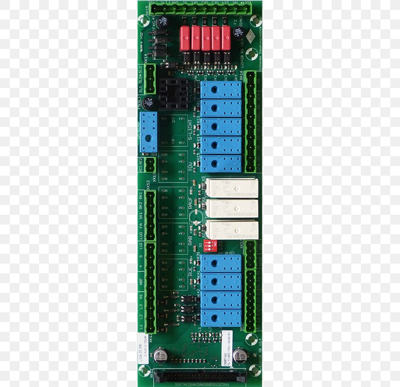 Microcontroller Motherboard Central Processing Unit Electronics Control System, PNG, 611x793px, Microcontroller, Central Processing Unit, Circuit Component, Circuit Prototyping, Computer Component Download Free