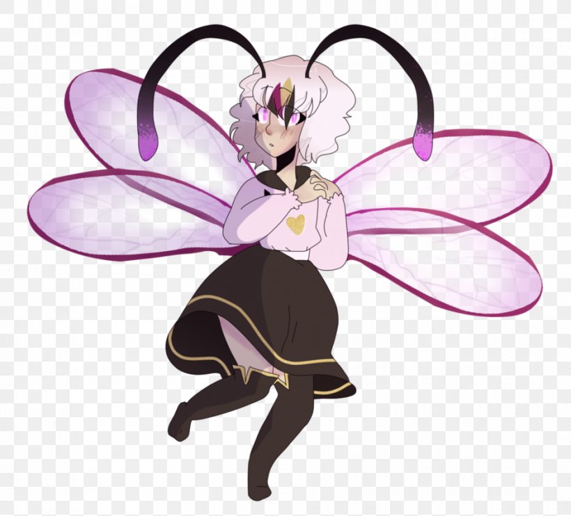 Fairy Insect Cartoon, PNG, 940x851px, Fairy, Butterfly, Cartoon, Fictional Character, Flower Download Free