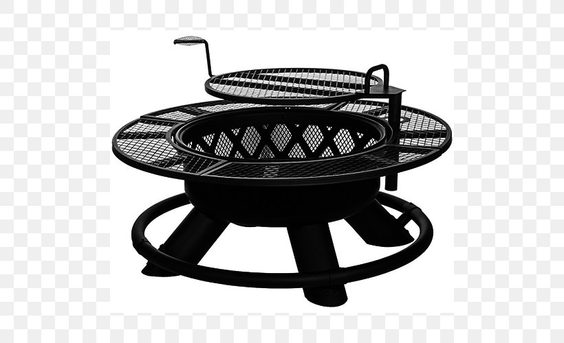 Fire Pit Fire Ring Table Garden Furniture, PNG, 500x500px, Fire Pit, Black And White, Cookware Accessory, Cookware And Bakeware, Fire Download Free