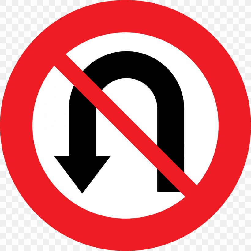U-turn Traffic Sign Regulatory Sign, PNG, 960x960px, Uturn, Area, Brand, Logo, Photography Download Free