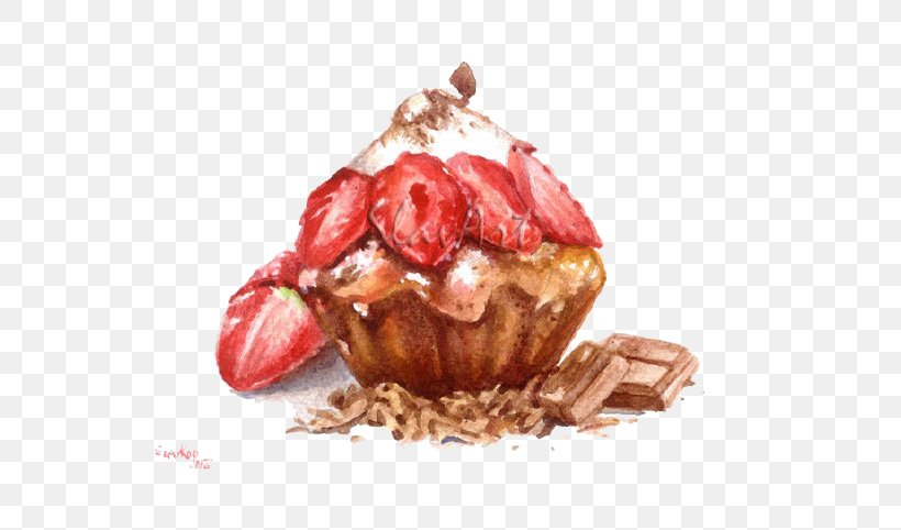 Bakery Strawberry Cream Cake Doughnut Cupcake Food, PNG, 690x482px, Bakery, Aedmaasikas, Animal Source Foods, Art, Cake Download Free