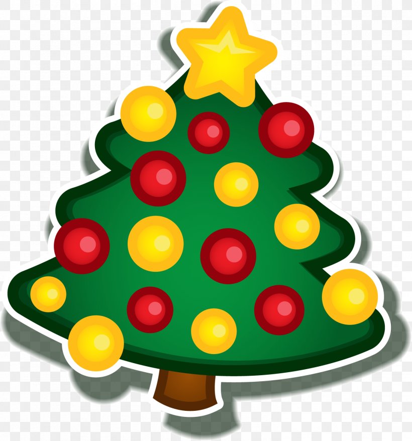 Christmas Tree, PNG, 1501x1608px, Christmas Tree, Cartoon, Christmas, Christmas Decoration, Christmas Ornament Download Free