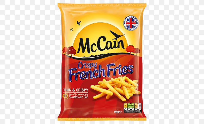 French Fries Home Fries McCain Foods Frozen Food Oven, PNG, 500x500px, French Fries, Cheese Puffs, Condiment, Cooking, Crinklecutting Download Free