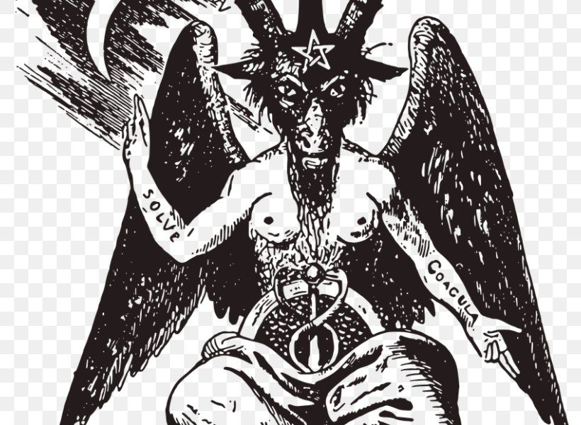 Church Cartoon, PNG, 800x600px, Satanism, Baphomet, Church Of Satan, Demon, Devil Download Free