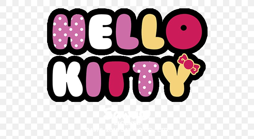 Hello Kitty Font, PNG, 600x450px, Hello Kitty, Brand, Character, Drawing, Logo Download Free