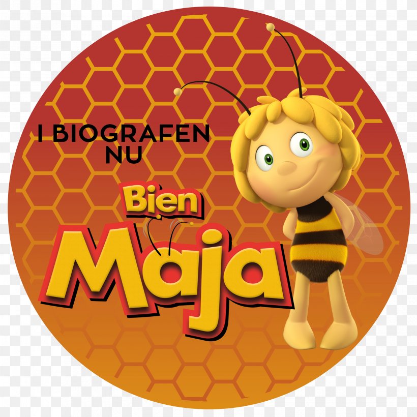 Maya The Bee Western Honey Bee Beekeeping Play'n Learn, PNG, 3307x3307px, Watercolor, Cartoon, Flower, Frame, Heart Download Free