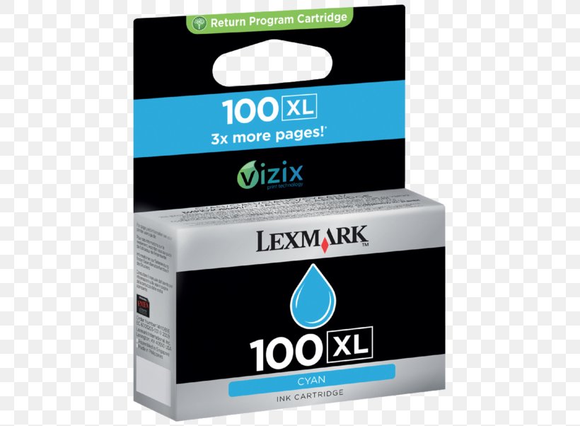 Paper Lexmark Cartridge No. 100XL Ink Cartridge, PNG, 741x602px, Paper, Brand, Color, Ink, Ink Cartridge Download Free