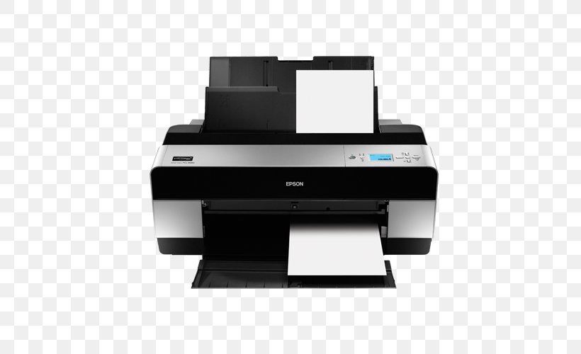 Epson Stylus Pro 3880 Inkjet Printing Wide-format Printer, PNG, 500x500px, Epson, Digital Photography, Dots Per Inch, Electronic Device, Ink Download Free