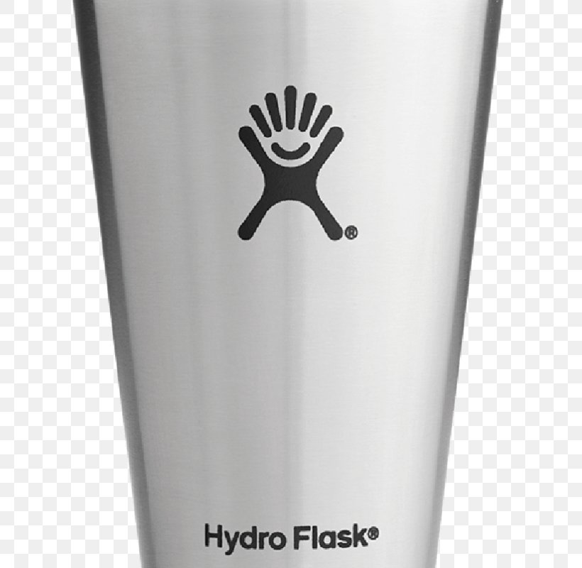 Hydro Flask Thermoses Pint Glass Imperial Pint Stainless Steel, PNG, 800x800px, Hydro Flask, Black And White, Bottle, Container, Cup Download Free
