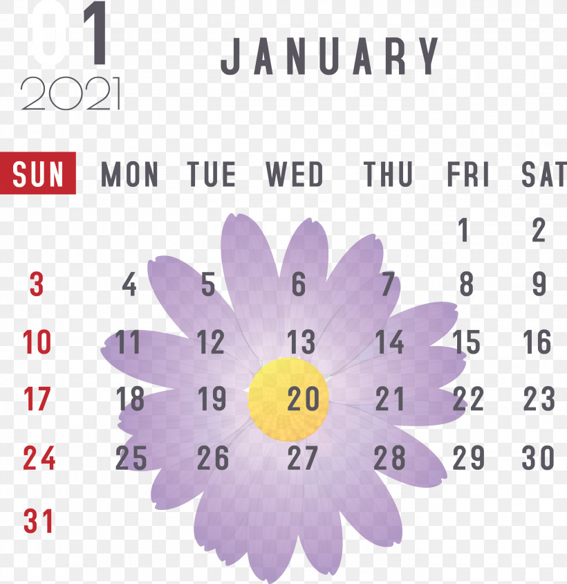 January January 2021 Printable Calendars January Calendar, PNG, 2750x2833px, January, Diagram, Geometry, January Calendar, Lavender Download Free