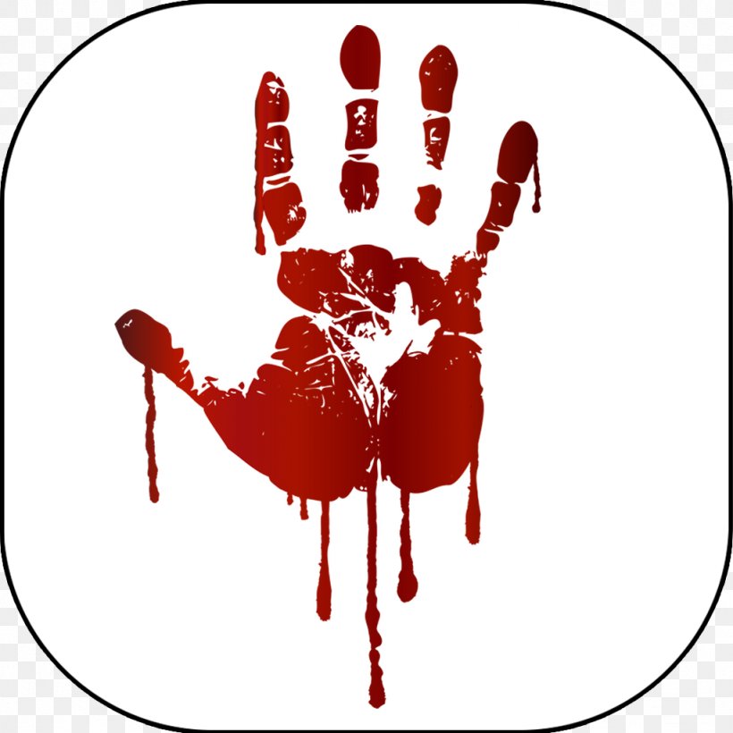 Printing Blood Hand, PNG, 1024x1024px, Watercolor, Cartoon, Flower, Frame, Heart Download Free