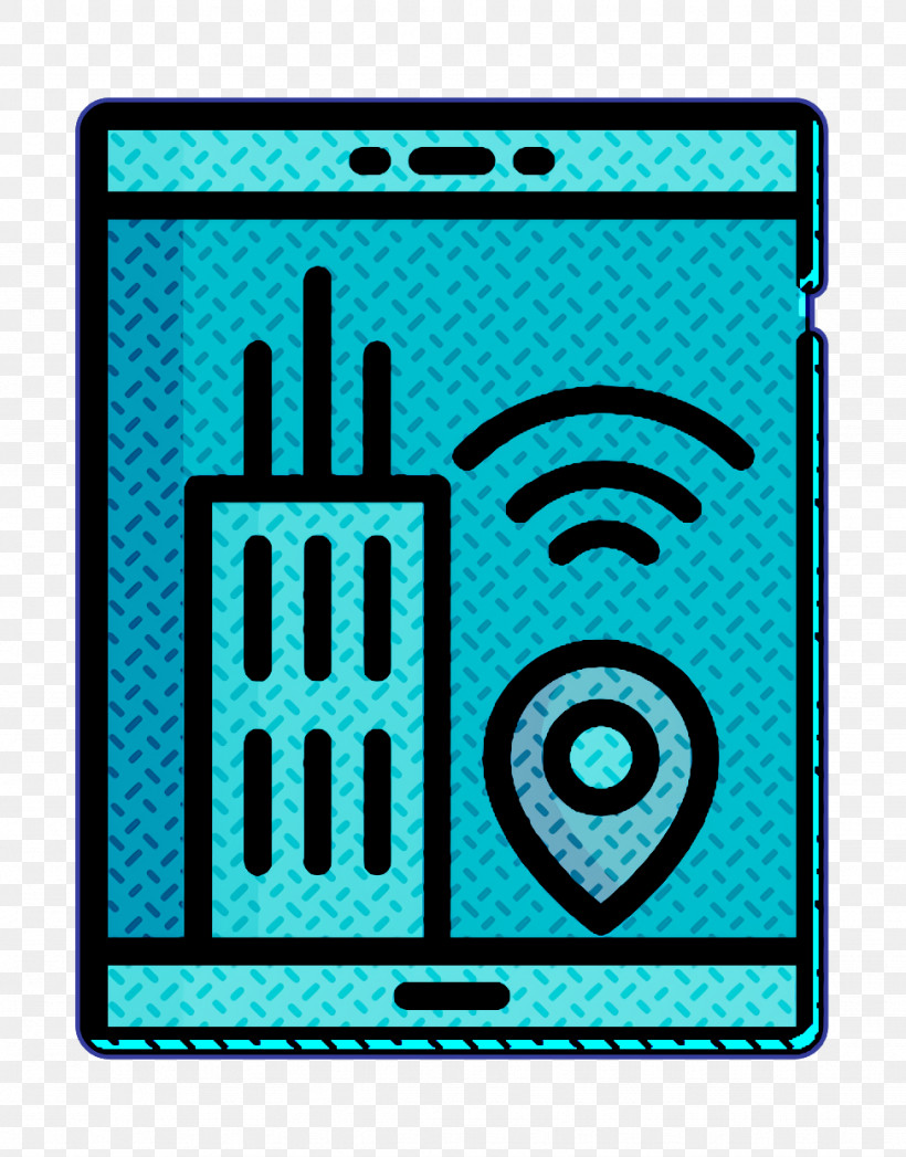Smart City Icon Smartphone Icon Smart City Icon, PNG, 974x1244px, Smart City Icon, Smartphone Icon, Technology, Turquoise Download Free