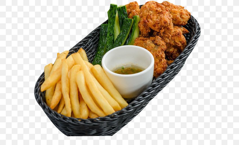 French Fries Chicken Nugget Karaage Chicken Fingers Junk Food, PNG, 700x498px, French Fries, Chicken, Chicken Fingers, Chicken Meat, Chicken Nugget Download Free