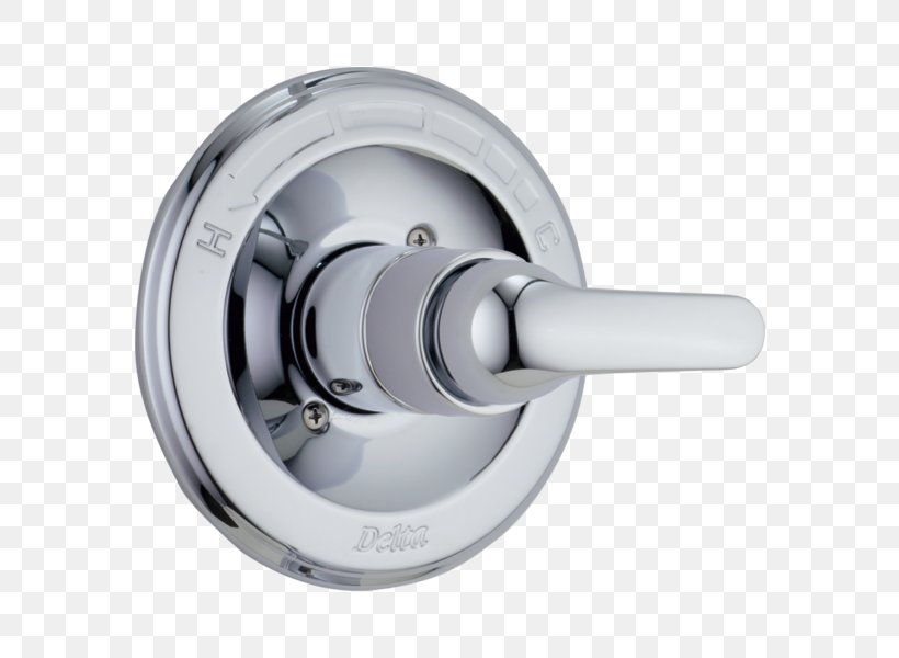 Shower Tap Pressure-balanced Valve Plumbing, PNG, 600x600px, Shower, Bathroom, Bathtub, Delta 75152, Delta Contemporary Activtouch 54424 Download Free