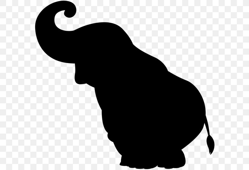 Cat African Elephant Indian Elephant Clip Art, PNG, 600x560px, Cat, African Elephant, Black M, Blackandwhite, Bull Download Free
