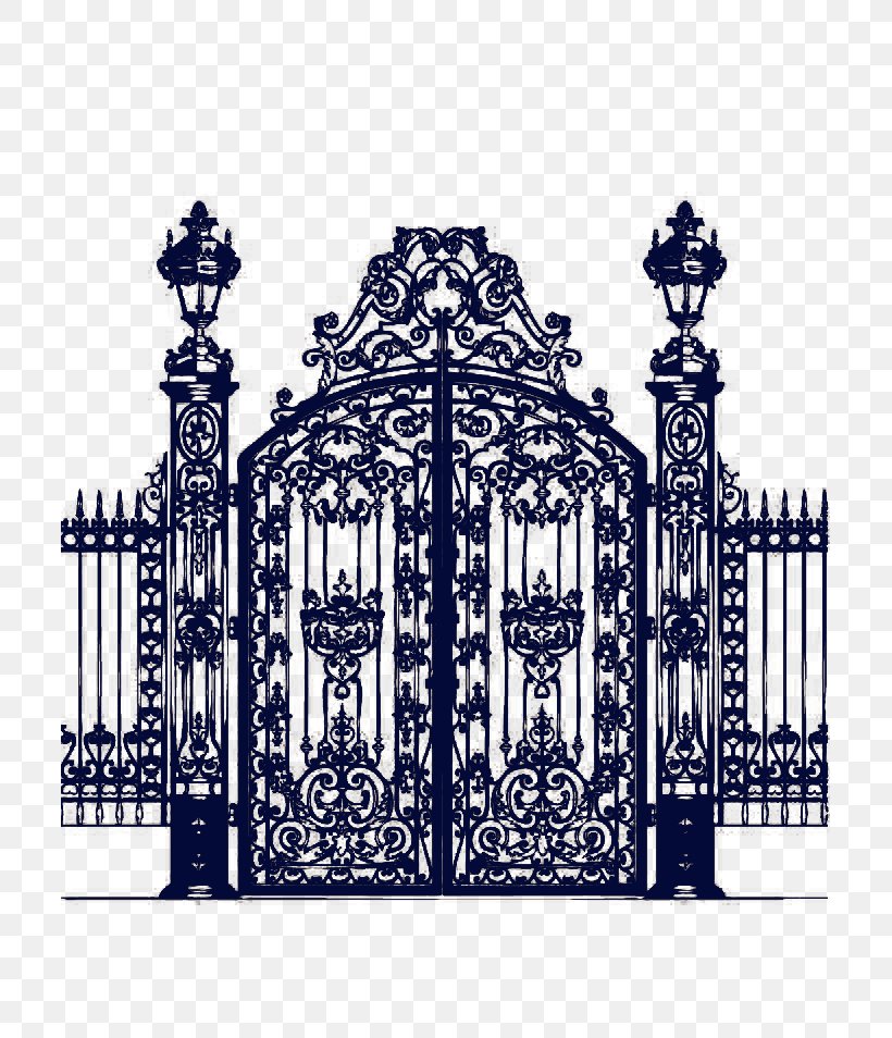 Hand-painted Iron Buckle Creative Background Graphics Free, PNG, 707x954px, Motif, Arch, Architecture, Black And White, Classical Architecture Download Free