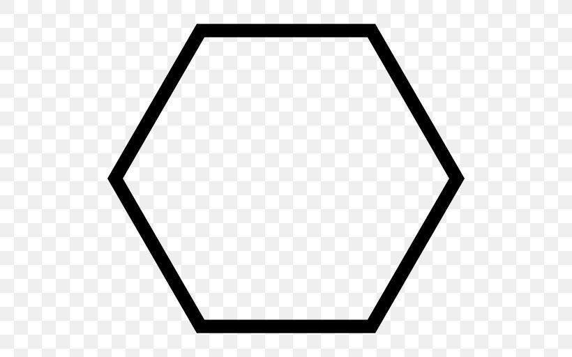 Hexagon Angle .us Pentagon, PNG, 512x512px, Hexagon, Area, Black, Black And White, Com Download Free