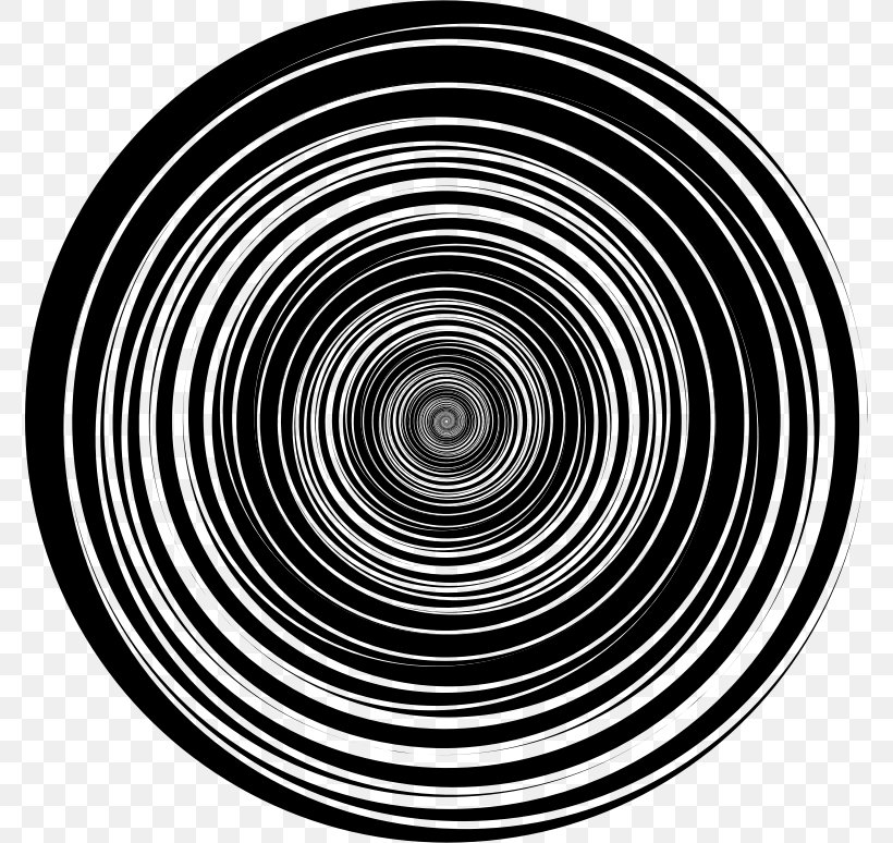Spiral Circle Pattern, PNG, 774x774px, Spiral, Black And White, Monochrome, Monochrome Photography, Symmetry Download Free