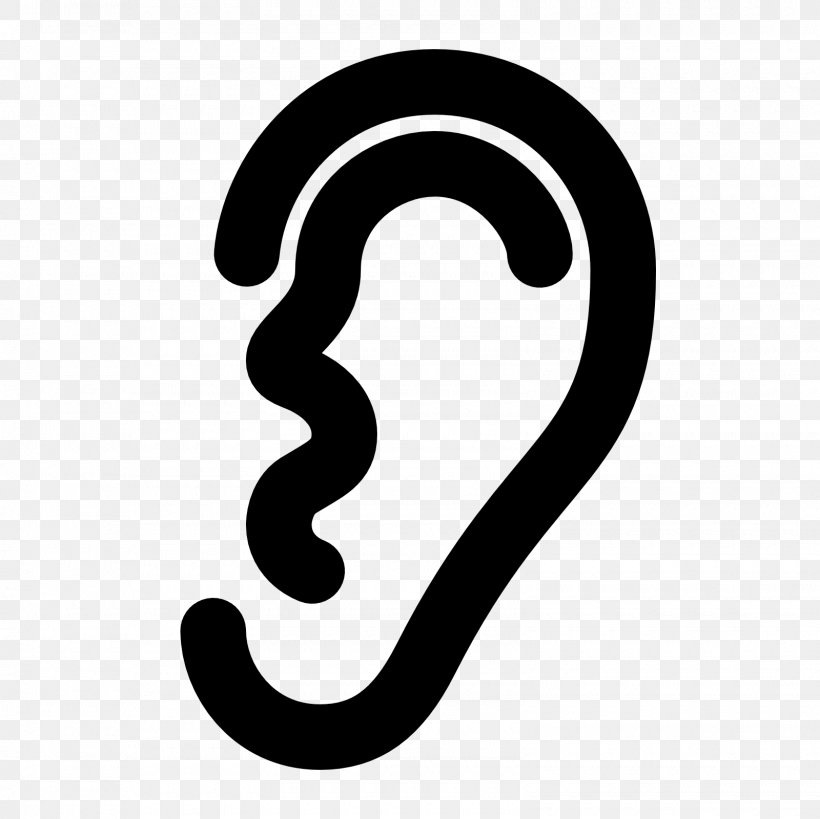 Hearing Sound Clip Art, PNG, 1600x1600px, Hearing, Black And White, Body Jewelry, Ear, Hearing Aid Download Free