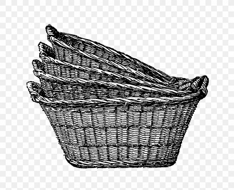 Laundry Basket Wicker Hamper Clip Art, PNG, 1130x920px, Laundry, Antique, Basket, Black And White, Clothespin Download Free