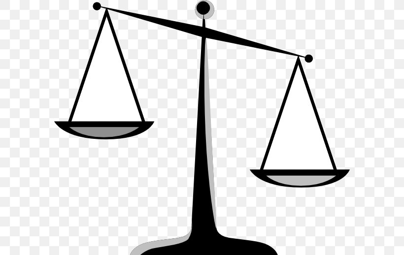 Measuring Scales Weight Justice Balans Clip Art, PNG, 600x518px, Measuring Scales, Balans, Bilancia, Black And White, Justice Download Free