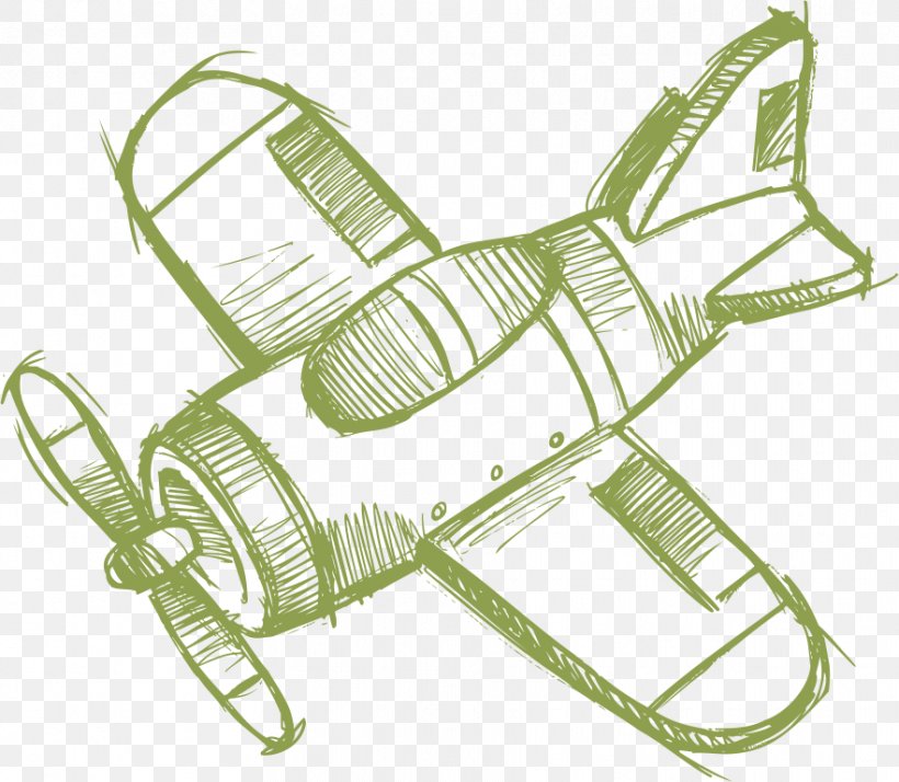 Airplane Lineart PNG Images With Transparent Background | Free Download On  Lovepik
