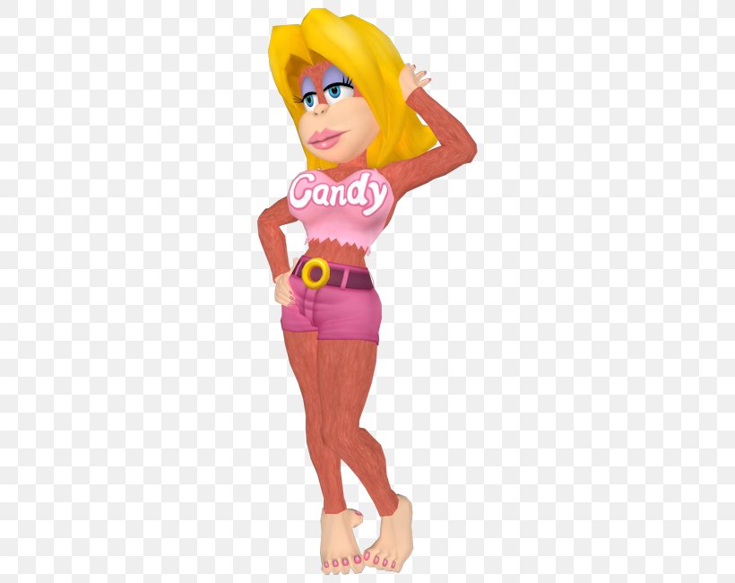 Donkey Kong 64 Super Smash Bros. Brawl Mario Wii, PNG, 750x650px, Donkey Kong, Barbie, Candy Kong, Costume, Doll Download Free
