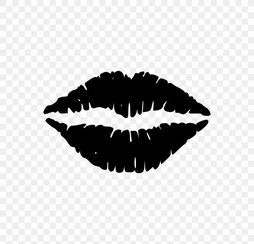 Lip Kiss Drawing Smile Clip Art, PNG, 3100x2983px, Lip, Black, Black And White, Color, Decal Download Free