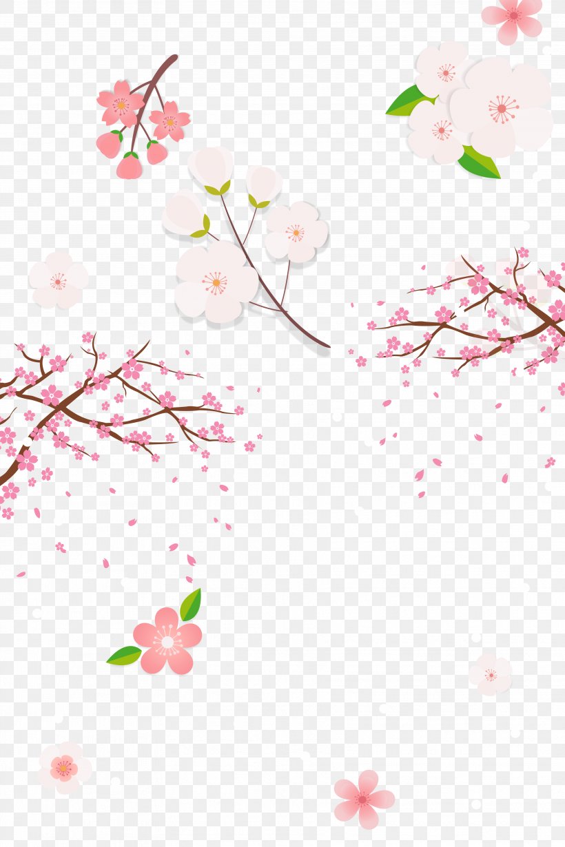 National Cherry Blossom Festival, PNG, 3543x5315px, National Cherry Blossom Festival, Area, Blossom, Branch, Cartoon Download Free