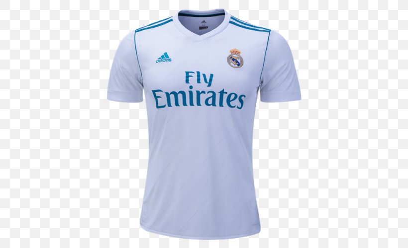 Real Madrid C.F. Third Jersey Kit T-shirt, PNG, 500x500px, Real Madrid Cf, Active Shirt, Adidas, Blue, Brand Download Free