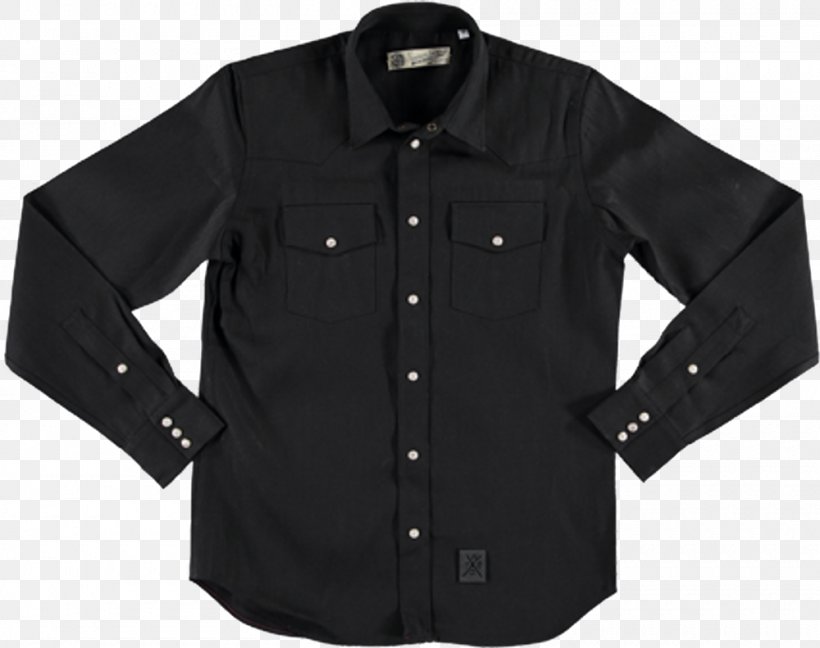Dress Shirt T-shirt Denim Jacket, PNG, 1000x791px, Dress Shirt, Belt, Black, Button, Clothing Download Free