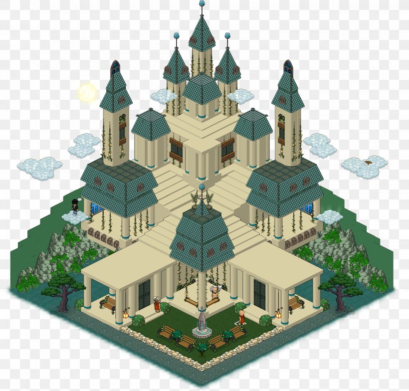 Habbo Diamond Temple Avatar Air Nomads, PNG, 2058x1970px, Habbo, Air Nomads, Avatar, Building, Cancer Download Free