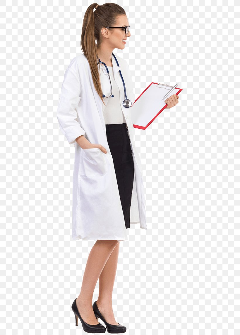 Lab Coats Physician Stethoscope Stock Photography Medicine, PNG, 445x1141px, Watercolor, Cartoon, Flower, Frame, Heart Download Free