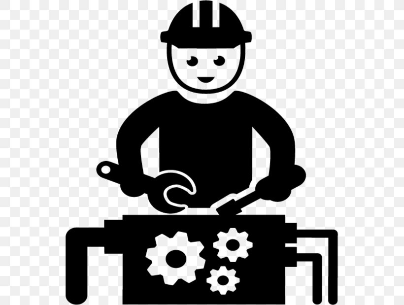 Factory Cartoon, PNG, 554x619px, Industry, Blackandwhite, Construction Worker, Engineering, Factory Download Free