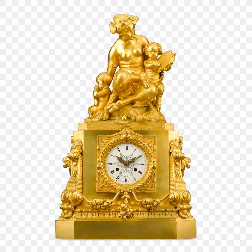 French Empire Mantel Clock Fireplace Mantel Antique, PNG, 1750x1750px, Clock, Antique, Art, Brass, Bronze Download Free
