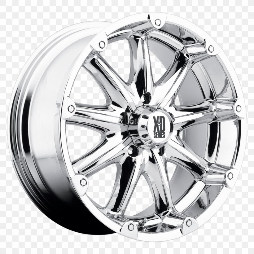 Alloy Wheel Spoke Rim Tire, PNG, 1000x1000px, Alloy Wheel, Alloy, Automotive Tire, Automotive Wheel System, Black And White Download Free