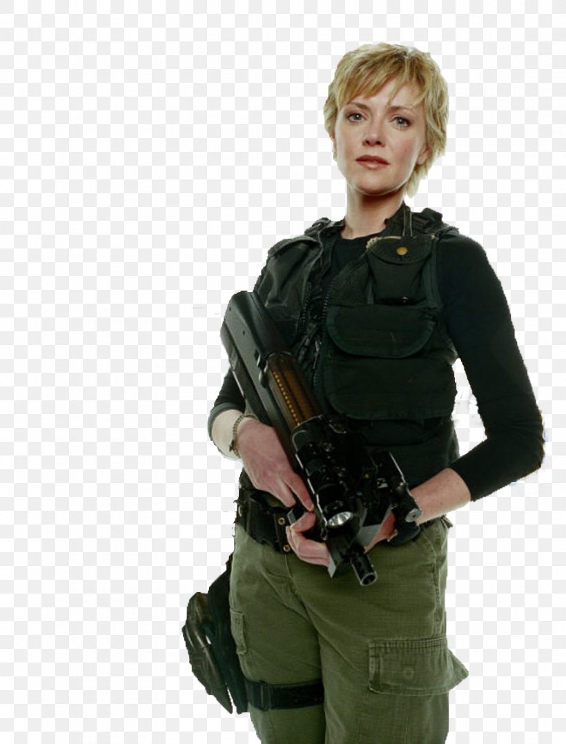 Amanda Tapping Samantha Carter Stargate SG-1 Jack O'Neill, PNG, 912x1200px, Amanda Tapping, Airsoft Gun, Army, Dean Devlin, Firearm Download Free