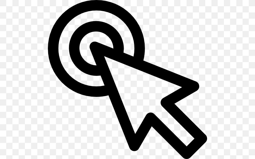 Computer Mouse Pointer Cursor Point And Click, PNG, 512x512px, Computer Mouse, Area, Black And White, Brand, Computer Download Free