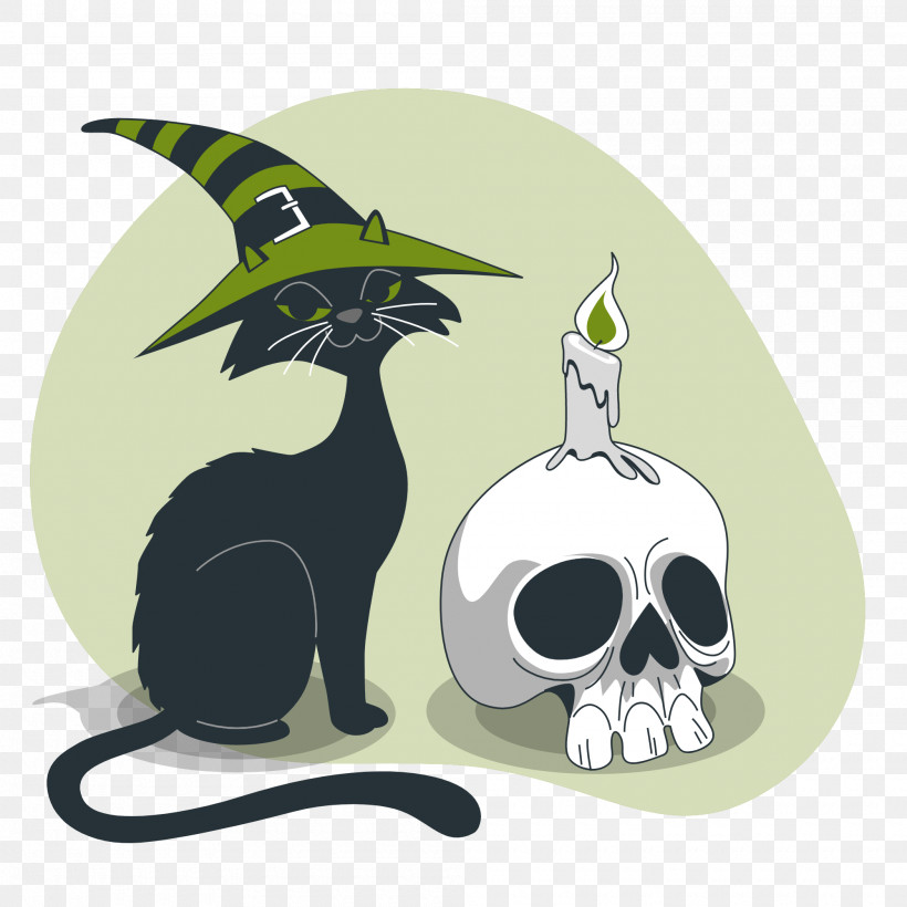 Halloween, PNG, 2000x2000px, Halloween, Biology, Cartoon, Cat, Catlike Download Free