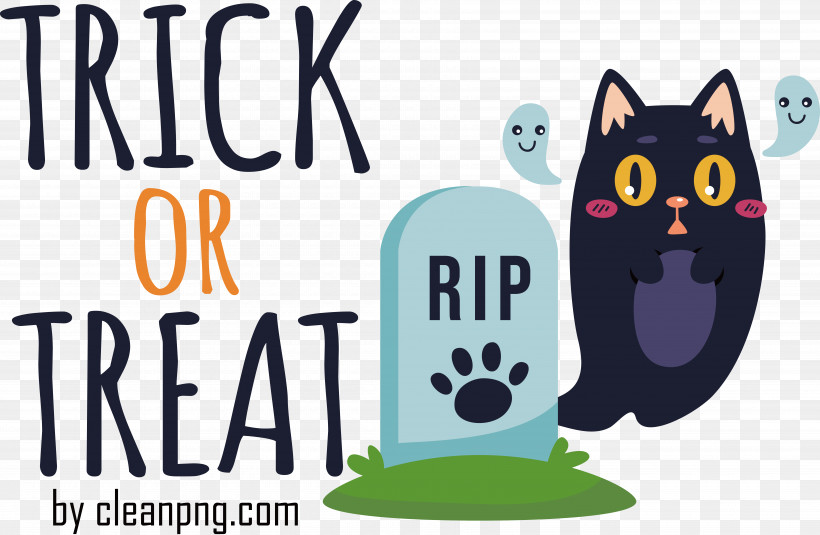 Halloween, PNG, 7145x4665px, Trick Or Treat, Black Cat, Halloween Download Free