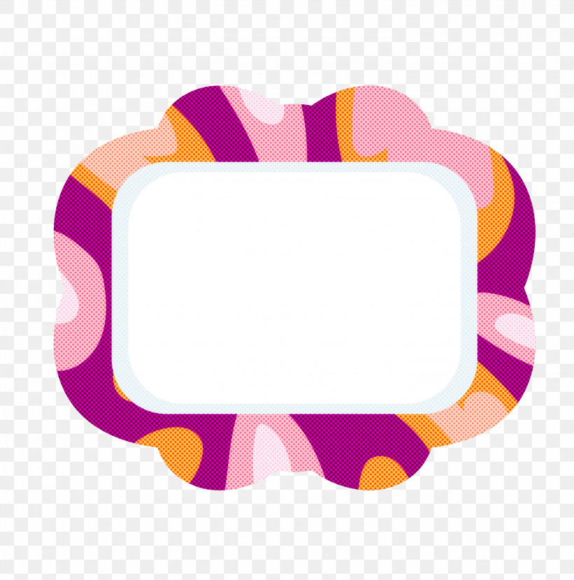 Logo Cartoon Line Icon Magenta, PNG, 2964x3000px, Cartoon Photo Frame, Cartoon, Cartoon Picture Frame, Computer, Line Download Free