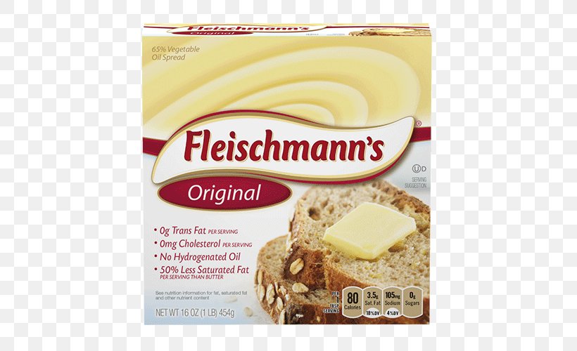 Margarine Fleischmann's Yeast Spread Country Crock Butter, PNG, 500x500px, Margarine, Baking, Bread, Butter, Country Crock Download Free