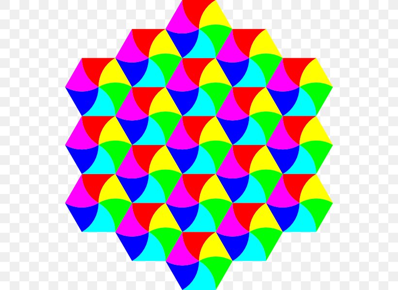 Tessellation Hexagonal Tiling Triangle Shape, PNG, 552x598px, Tessellation, Area, Art Paper, Construction Paper, Equilateral Triangle Download Free