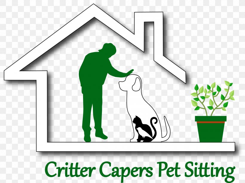 Critter Capers Pet Sitting, LLC Cat Litter Trays Logo, PNG, 2392x1784px, Pet Sitting, Animal, Area, Artwork, Brand Download Free