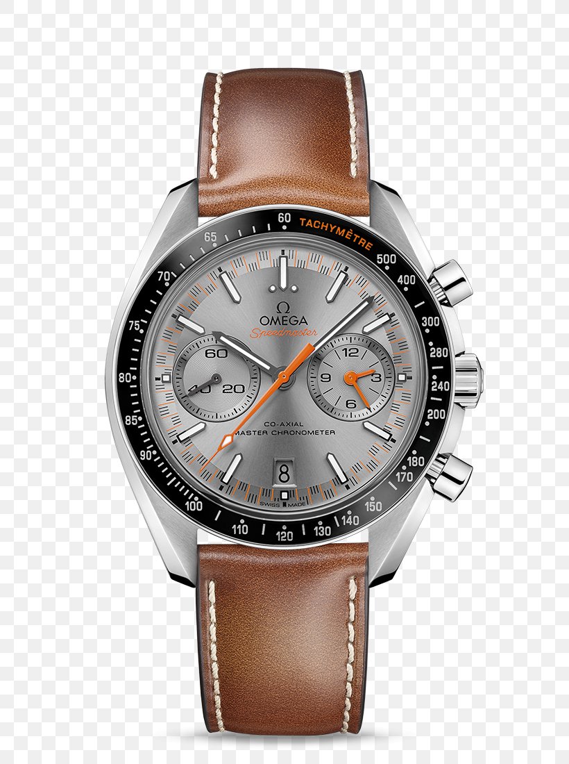 Omega Speedmaster Omega SA OMEGA Men's Speedmaster Racing Co-Axial Chronograph Coaxial Escapement Watch, PNG, 800x1100px, Omega Speedmaster, Automatic Watch, Brand, Brown, Chronograph Download Free