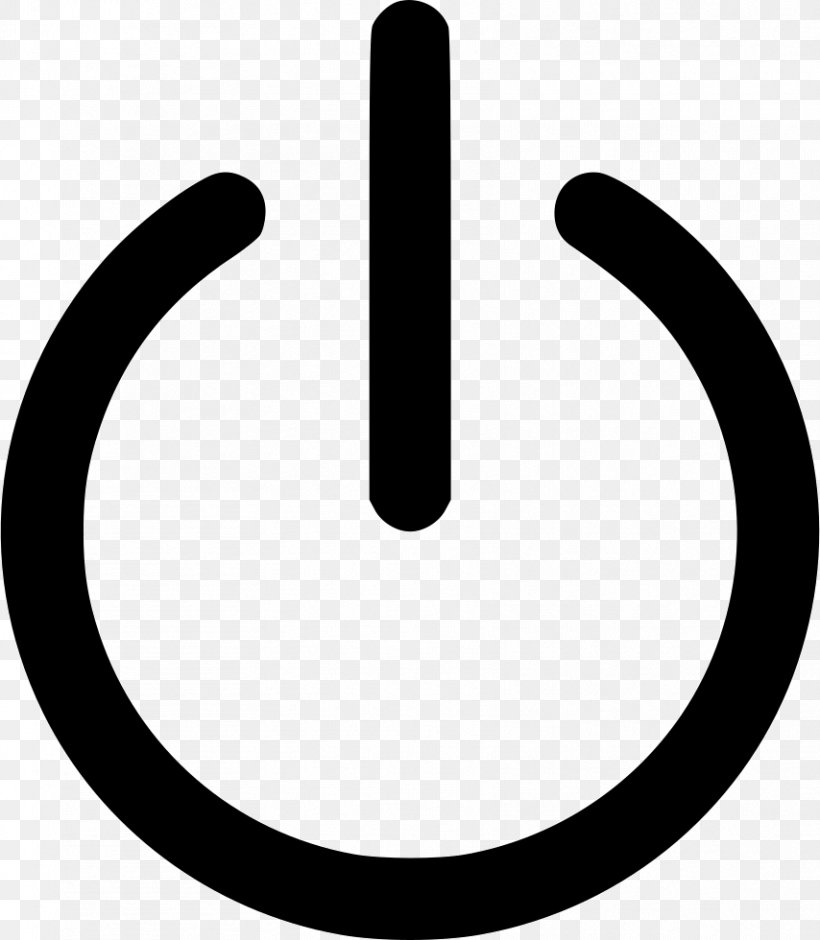 Power Symbol Clip Art, PNG, 854x980px, Power Symbol, Black And White, Button, Electrical Switches, Symbol Download Free