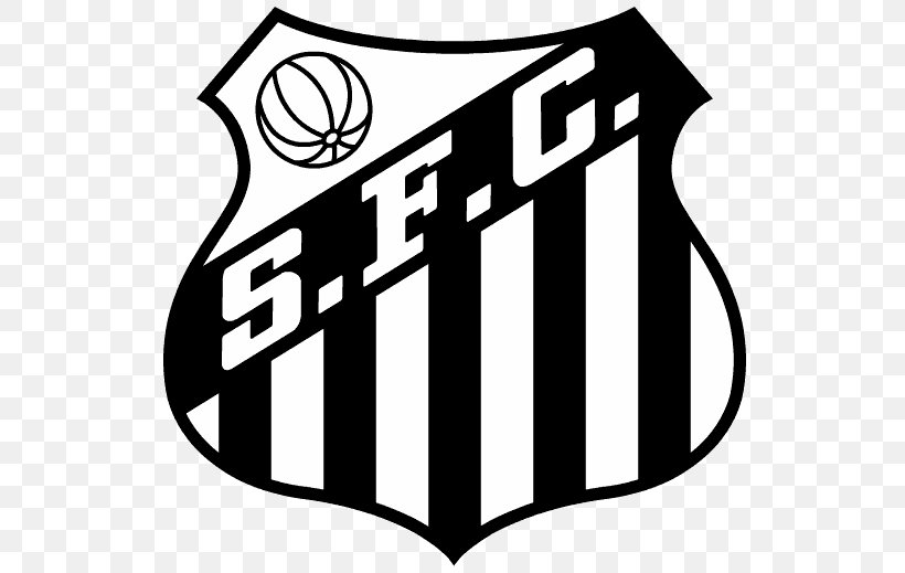 Santos FC Football Dream League Soccer Livescore.com FIFA, PNG, 549x519px, Santos Fc, Area, Artwork, Black, Black And White Download Free