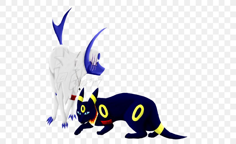 Absol Pikachu Umbreon Cat Gengar, PNG, 500x500px, Absol, Animation, Cartoon, Cat, Dark Download Free