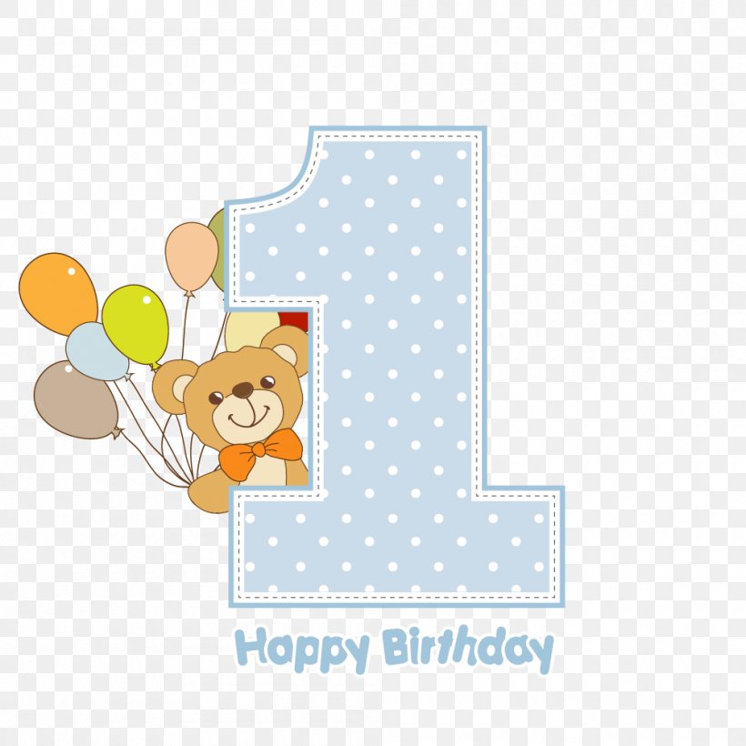 Birthday Download Greeting Card, PNG, 1000x1000px, Birthday, Anniversary, Area, Child, Convite Download Free