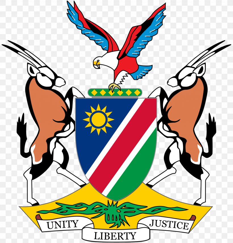 Coat Of Arms Of Namibia Flag Of Namibia President Of Namibia, PNG, 1963x2048px, Namibia, Area, Art, Artwork, Beak Download Free